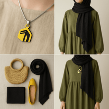 Load image into Gallery viewer, Islamic Geometric Pendants | Islamic Charms Pendants Collection (MAC271)