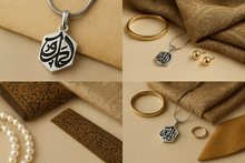 Load image into Gallery viewer, Islamic Geometric Pendants | Islamic Charms Pendants Collection (MAC271)