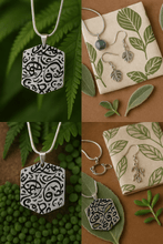 Load image into Gallery viewer, Islamic Geometric Pendants | Islamic Charms Pendants Collection (MAC271)