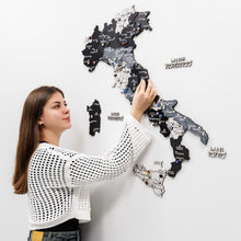 Load image into Gallery viewer, Wooden Map of Italy – Nordik