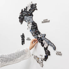 Load image into Gallery viewer, Wooden Map of Italy – Nordik