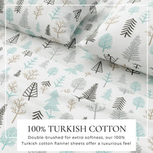 Load image into Gallery viewer, Turkish Cotton Flannel Sheet - Lakeview Collection