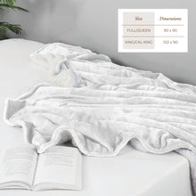 Load image into Gallery viewer, Velvet Plush Sherpa Bed Blanket - Sherpa Fleece Collection