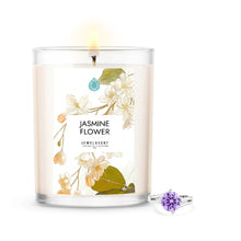 Load image into Gallery viewer, Jasmine Flower 18oz Mystery Jewelry Candle