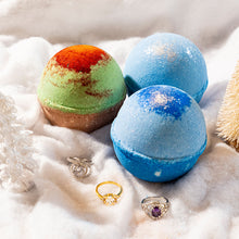 Load image into Gallery viewer, Starry Nights 10oz Mystery Jewelry Bath Bomb