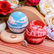 Load image into Gallery viewer, Floating On Cloud 9 - 10oz Mystery Jewelry Bath Bomb