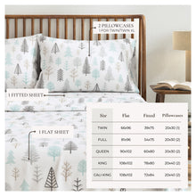Load image into Gallery viewer, Turkish Cotton Flannel Sheet - Lakeview Collection