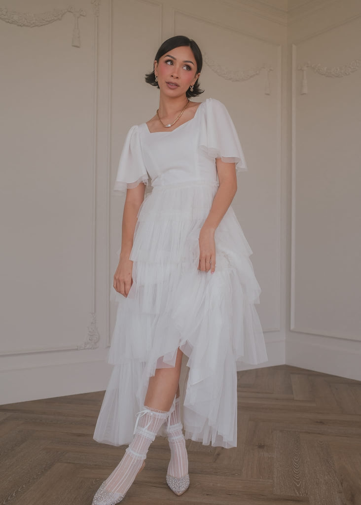 Allegro Dress White