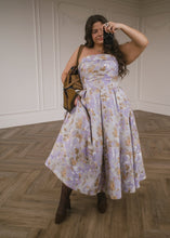 Load image into Gallery viewer, Anastelle Strapless Jacquard Dress