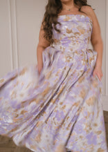 Load image into Gallery viewer, Anastelle Strapless Jacquard Dress