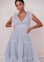 Load image into Gallery viewer, Jeanne Dress Dusty Blue