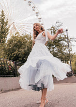 Load image into Gallery viewer, Jeanne Dress Dusty Blue