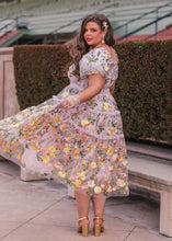 Load image into Gallery viewer, Rose Dress Midi - Lavender