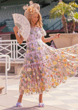 Load image into Gallery viewer, Rose Dress Midi - Lavender