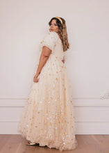 Load image into Gallery viewer, Wendy Dress Cream Star
