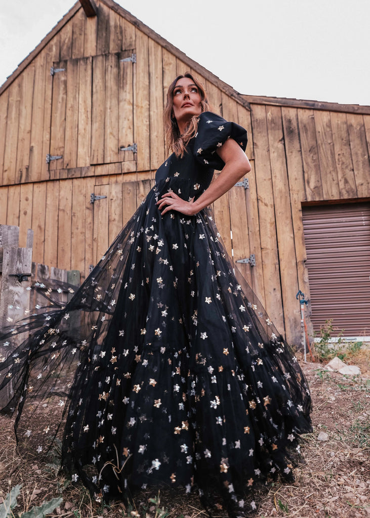 Wendy Dress Black Star