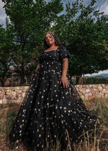 Load image into Gallery viewer, Wendy Dress Black Star