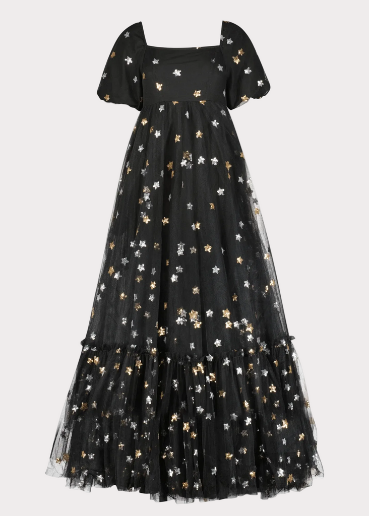 Wendy Dress Black Star