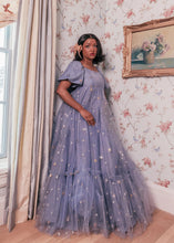 Load image into Gallery viewer, Wendy Dress Blue Star
