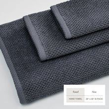 Load image into Gallery viewer, Cotton Textured Bath Towel Set - Acacia Collection
