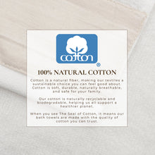Load image into Gallery viewer, Cotton Linen-Like Border 6-Piece Towel Set - Priya Collection