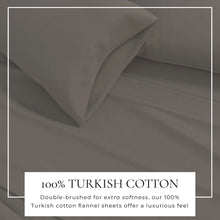 Load image into Gallery viewer, Cotton Solid Flannel Sheet - Nordic Collection