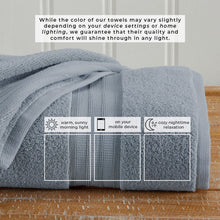 Load image into Gallery viewer, 100% Cotton Premium Bath Towel Set - Chiara Collection