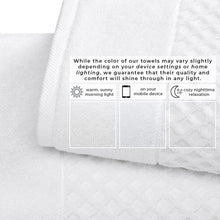Load image into Gallery viewer, Cotton Diamond Waffle Weave Bath Towel Set - Grayson Collection