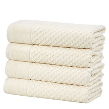 Load image into Gallery viewer, Cotton Diamond Waffle Weave Bath Towel Set - Grayson Collection