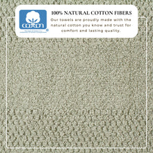 Load image into Gallery viewer, 100% Cotton Woven Texture Bath Towel Set - Marbella Collection