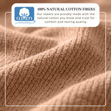 Load image into Gallery viewer, Turkish Cotton Ribbed 6-Piece Bath Towel Set - Georgiana Collection