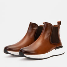 Load image into Gallery viewer, The Apex Tan Leather Men Chealsea Boot