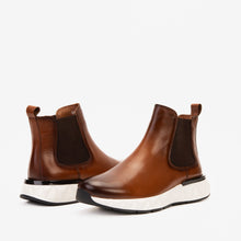 Load image into Gallery viewer, The Apex Tan Leather Men Chealsea Boot