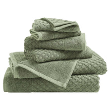 Load image into Gallery viewer, Cotton Diamond Waffle Weave Bath Towel Set - Grayson Collection