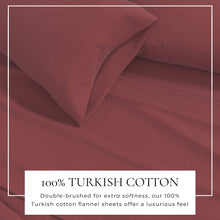 Load image into Gallery viewer, Cotton Solid Flannel Sheet - Nordic Collection
