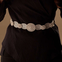Load image into Gallery viewer, Elegant Silver Belt - Wedding Belt, Bridal Sash Belt, Jeweled  Belt