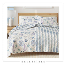 Load image into Gallery viewer, Azure Collection Coastal Quilt Set