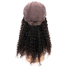 Load image into Gallery viewer, Kinky Curly 4x4 Transparent Lace 100% Human Hair Closure Wig