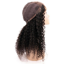 Load image into Gallery viewer, Kinky Curly 4x4 Transparent Lace 100% Human Hair Closure Wig