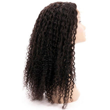 Load image into Gallery viewer, Kinky Curly 4x4 Transparent Lace 100% Human Hair Closure Wig
