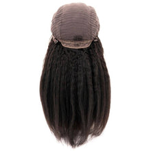 Load image into Gallery viewer, Kinky Straight 4x4 Transparent Lace 100% Human Hair Closure Wig
