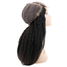 Load image into Gallery viewer, Kinky Straight 4x4 Transparent Lace 100% Human Hair Closure Wig