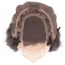 Load image into Gallery viewer, Kinky Straight 4x4 Transparent Lace 100% Human Hair Closure Wig