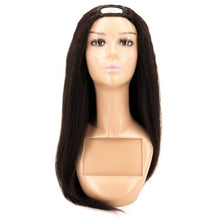 Load image into Gallery viewer, Kinky Straight U Part 100% Human Hair Wig