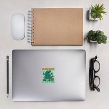Load image into Gallery viewer, 🦖 Yarnivore Sticker – Will Crochet for Snacks Bubble-free stickers