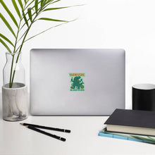 Load image into Gallery viewer, 🦖 Yarnivore Sticker – Will Crochet for Snacks Bubble-free stickers