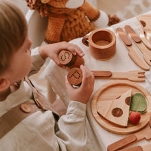 Load image into Gallery viewer, Wooden Play Kitchen Dishes