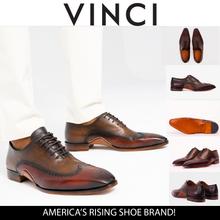 Load image into Gallery viewer, The Royal Hand Craft Burgundy Wingtip Oxford Men Shoe