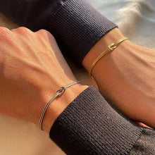 Load image into Gallery viewer, Knot Minimalist Statement Bracelet (MAC288)