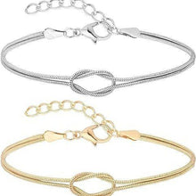 Load image into Gallery viewer, Knot Minimalist Statement Bracelet (MAC288)